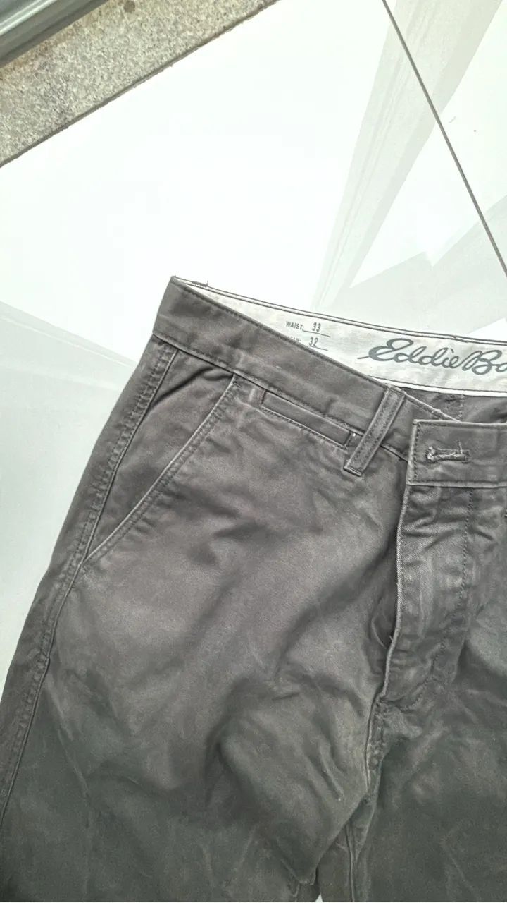 Calça masculina Eddie Bauer tamanho 44