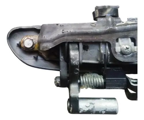 Maçaneta Externa Honda Fit 2003 A 2008 Esquerda Preto Traseira