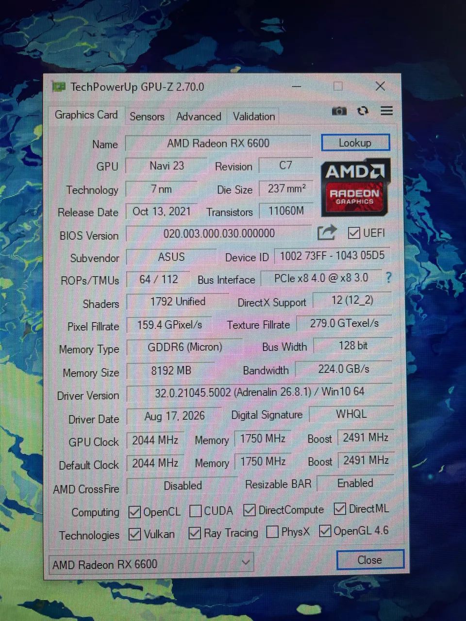 Placa de vídeo rx6600 - Foto 3