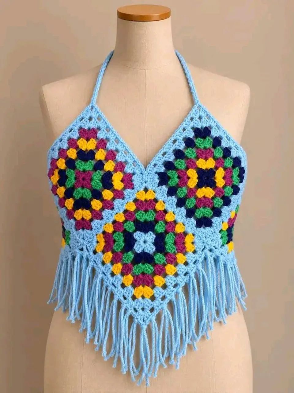 Moda verão de crochê 