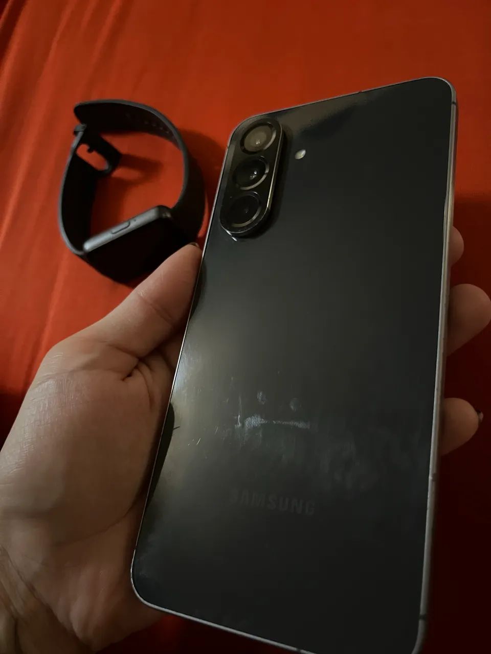 Smartphone A56 + relógio smart - Foto 4