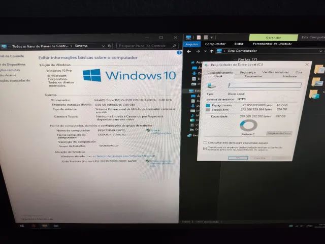 PC GAMER I5 3570 8GB RAM RODA POINTBLANK E LOL ROBLOX - Foto 5