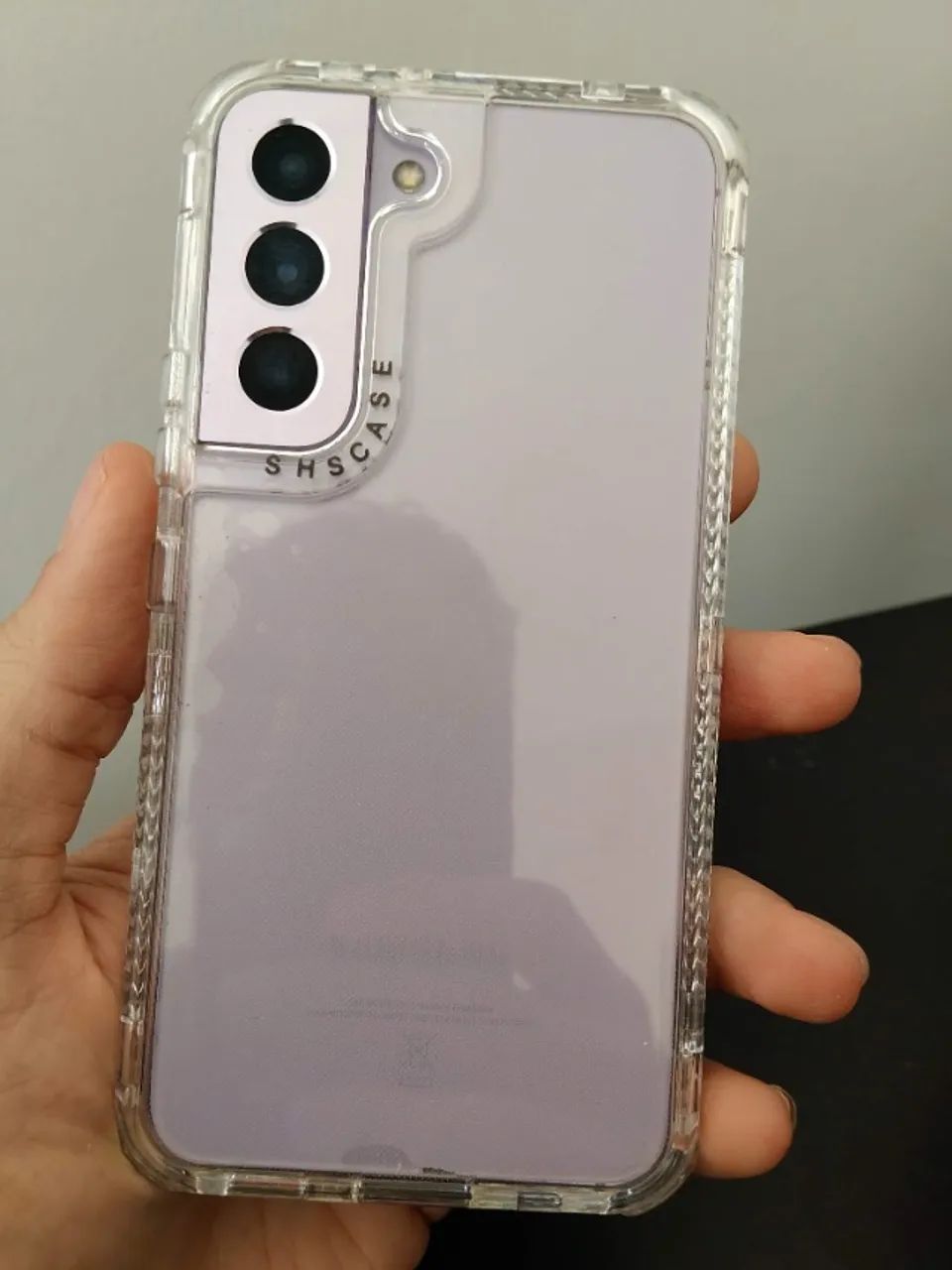 Galaxy S22 128GB 8GB 5G, roxo, usado, com capinha - Foto 2