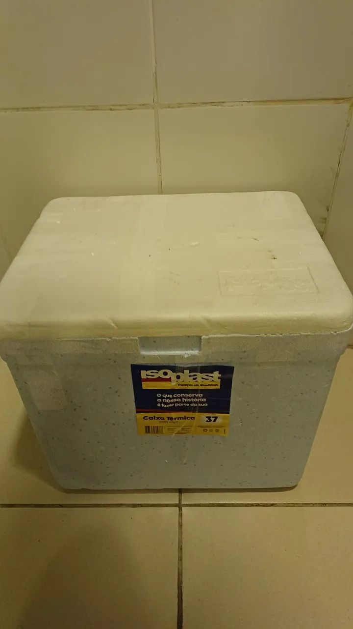 Caixa de isopor para bag 37l e 42l - Foto 2