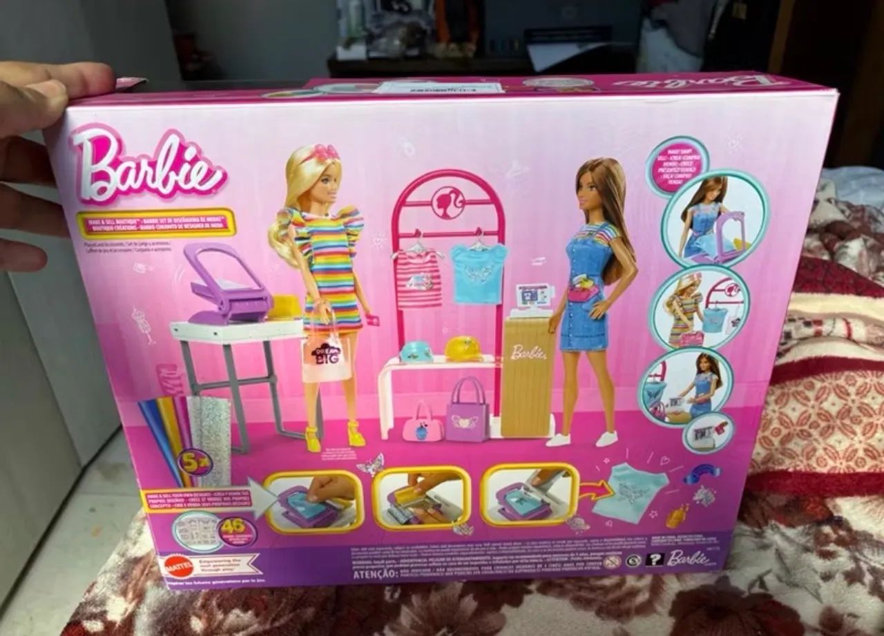 SILKGIRLSTORE  Barbie Profissões Designer de Moda. - Foto 2