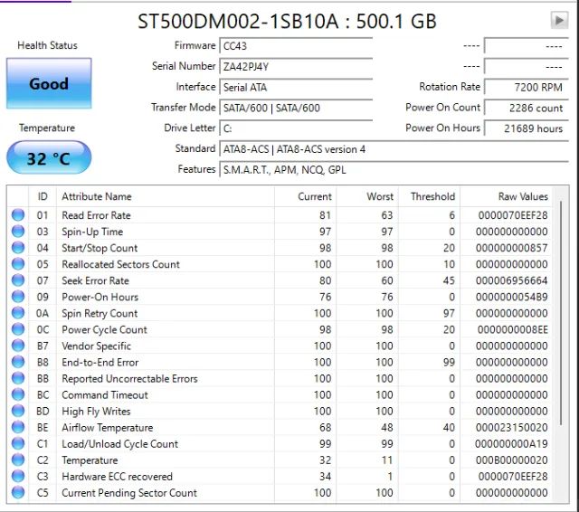 HD Seagate 500GB Barracuda, 7200RPM, SATA III - Foto 2
