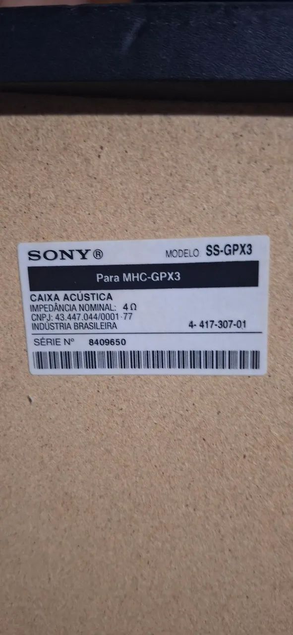 2 CAIXAS DE SOM SONY 10  - Foto 3