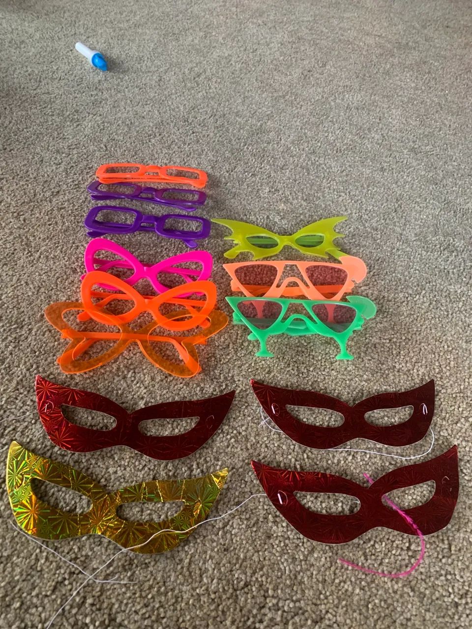 Carnaval painéis máscaras chapéus gravatas - Foto 4