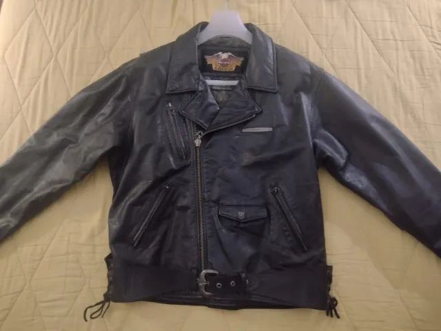  Jaqueta Harley Davidson Couro Original - Foto 5