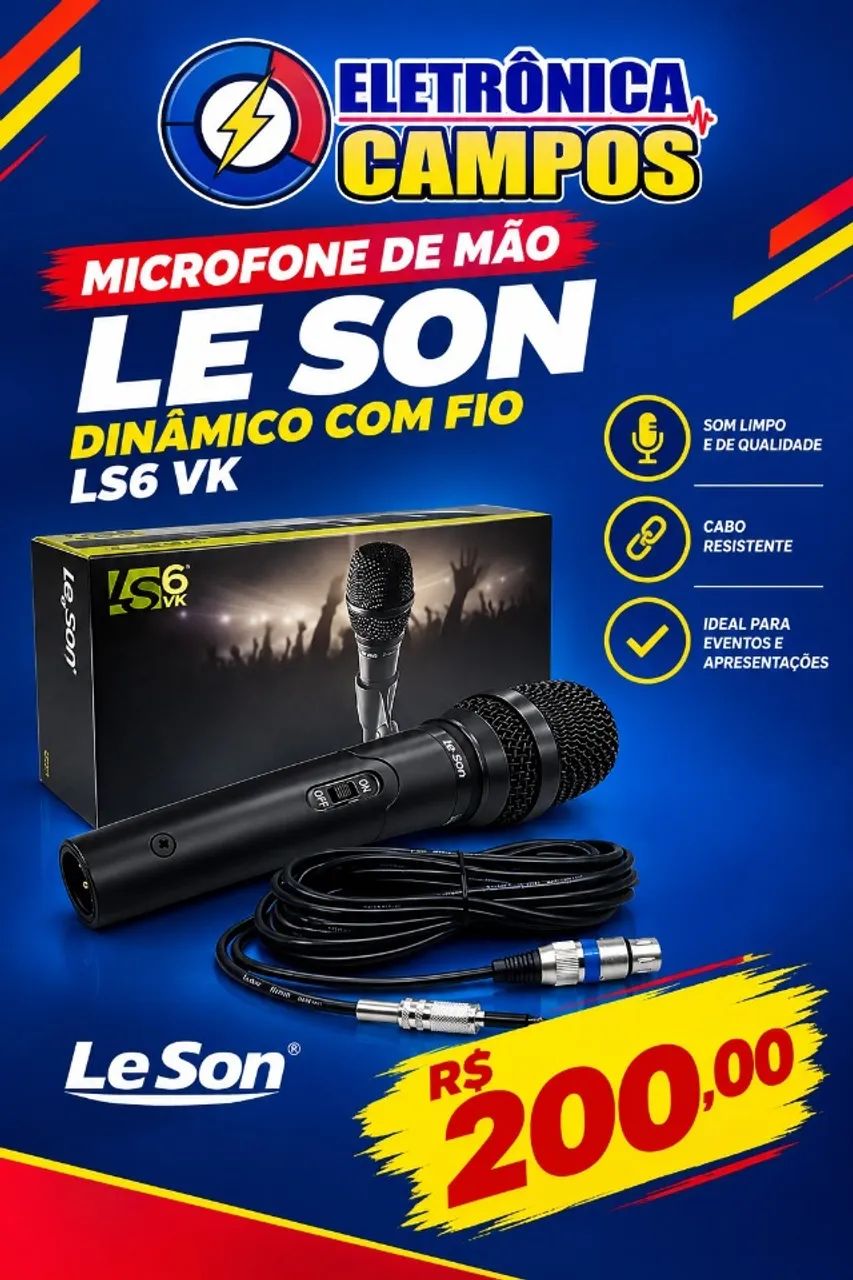MICROFONE LE SON
