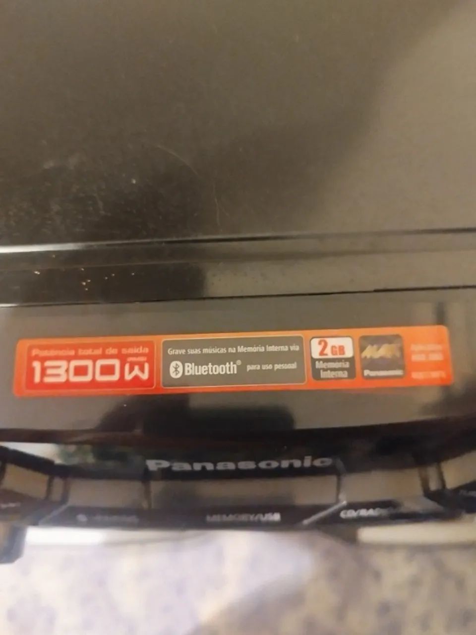 Som Panasonic com SB e bluetooth  - Foto 2