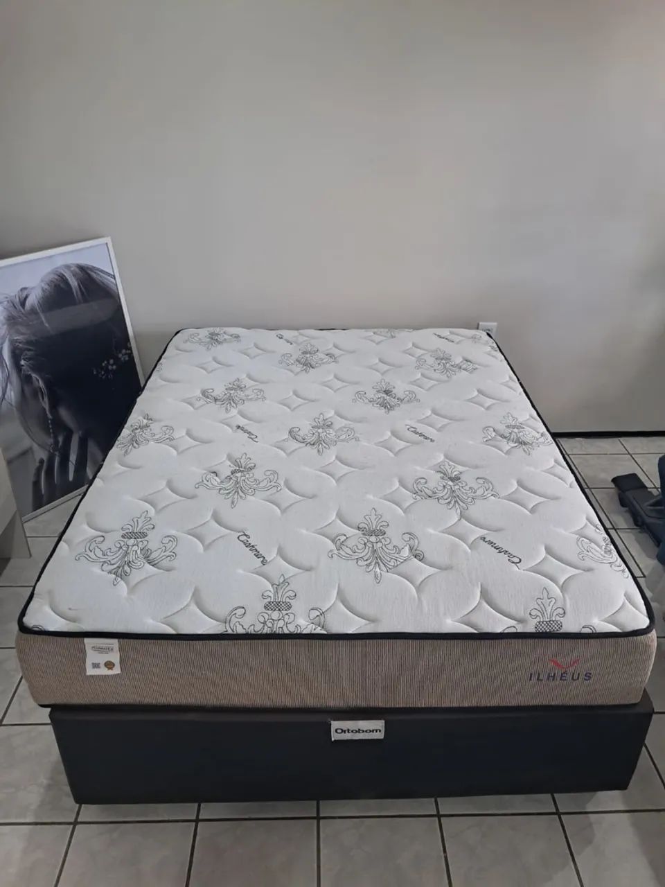 Cama box casal Ortobom
