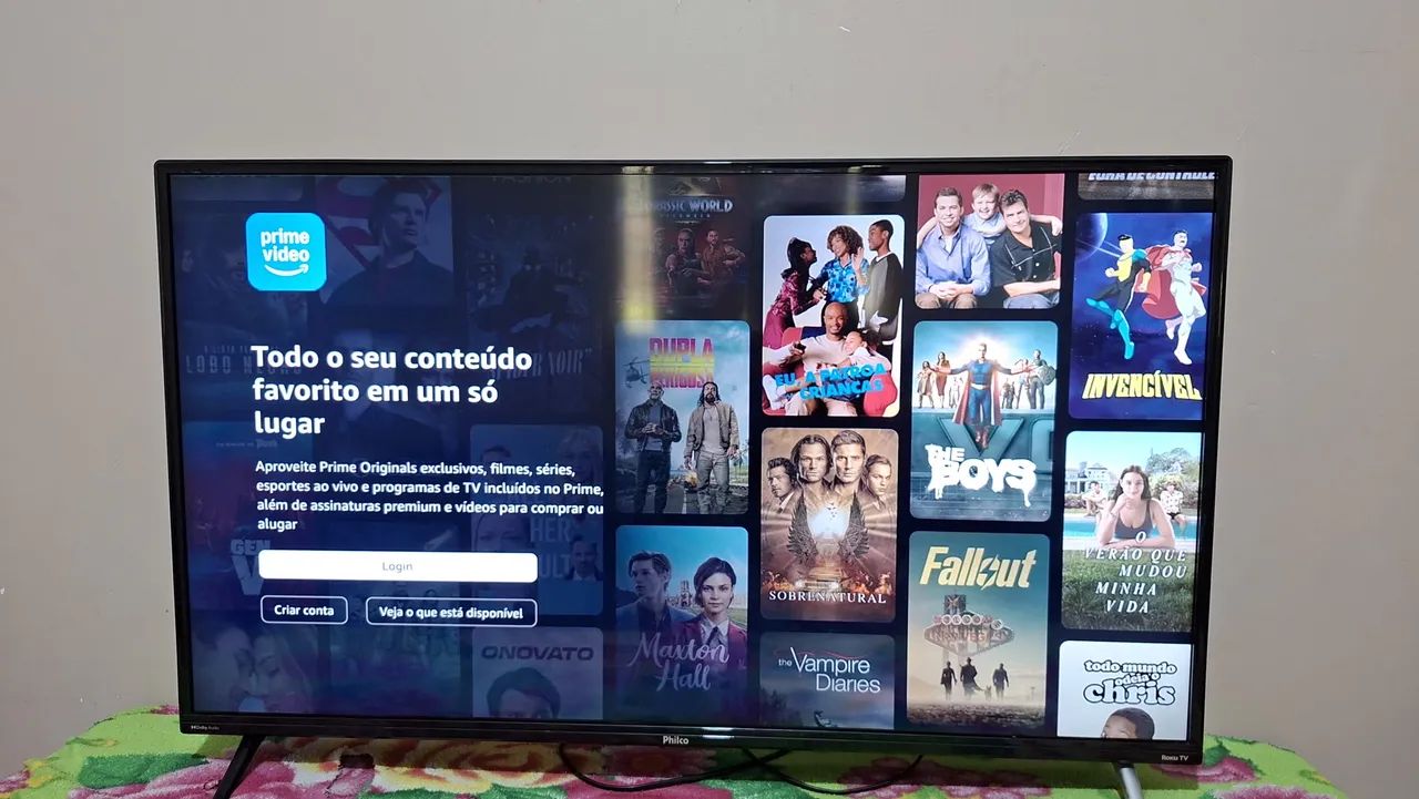 Smart tv 32 polegadas completa acompanha pezinho e controle  - Foto 3