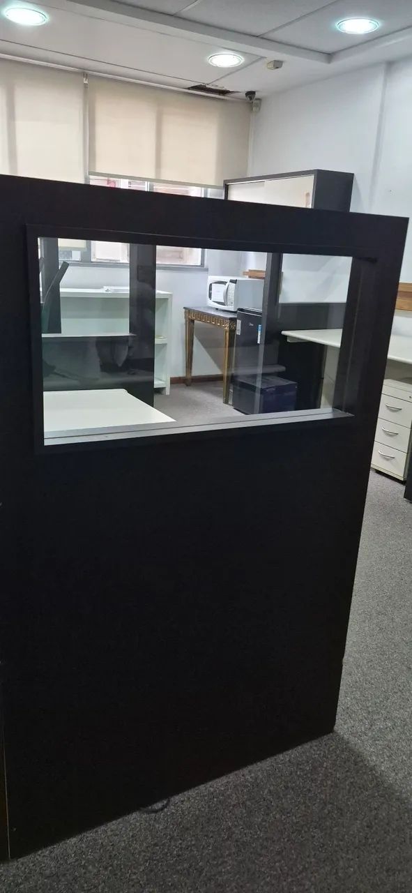 Divisória em MDF com vidro  - Foto 2