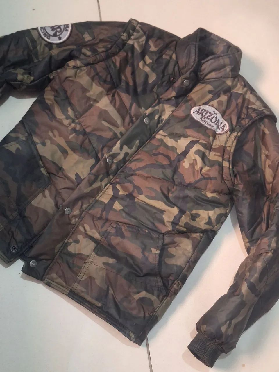 Jaqueta camuflada com patch "ARIZONA Racing - Foto 2