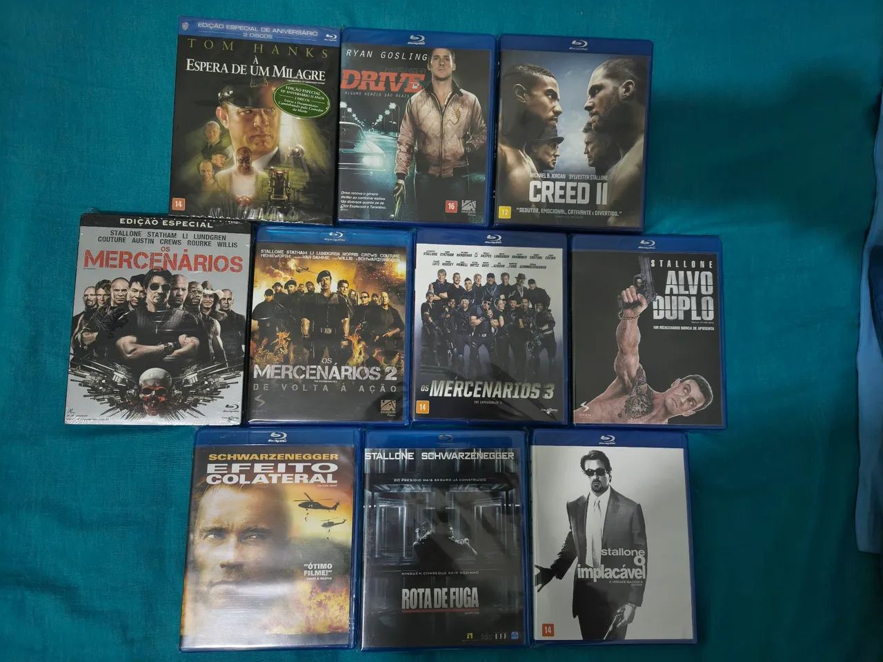 Kit 10  Blu-ray