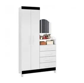 Guarda Roupa/Cômoda com Espelho 2P 4G - (Oferta)! - Foto 5
