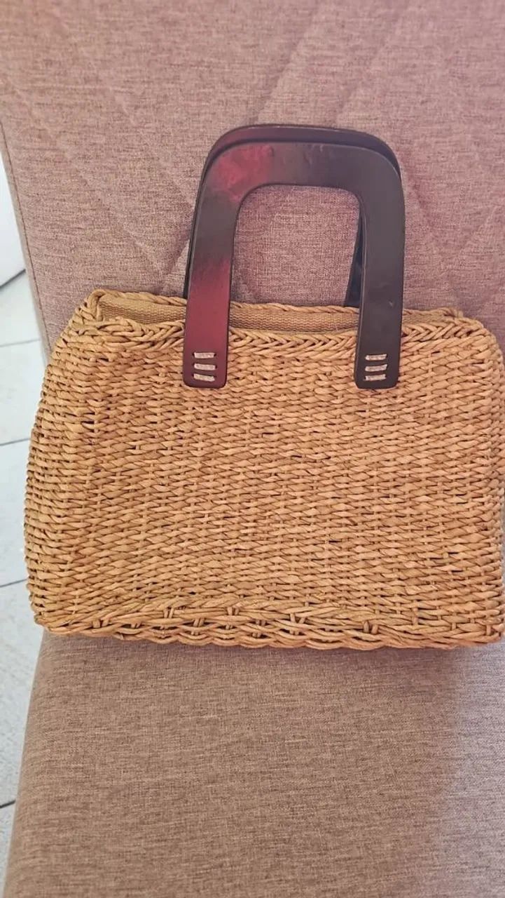 Linda Bolsa de palha!! - Foto 3