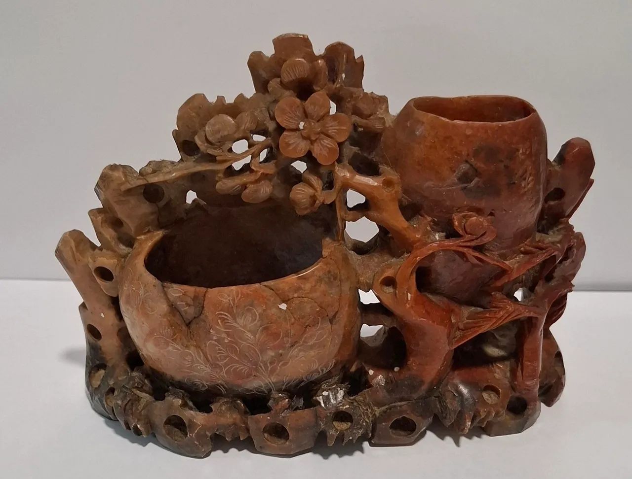 Enfeite de coral antigo 