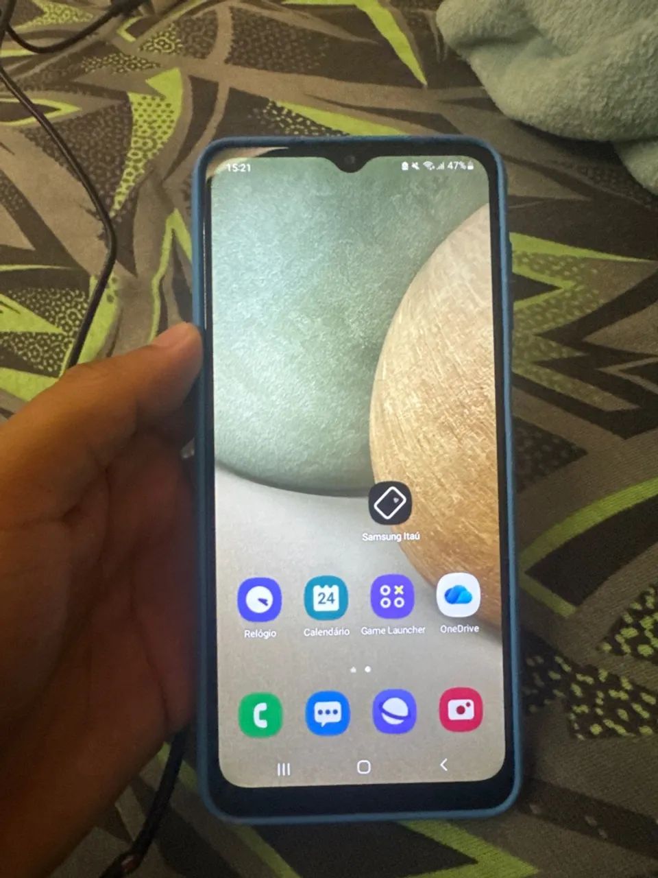 Vendo Samsung A12, 64gb, Preto. 