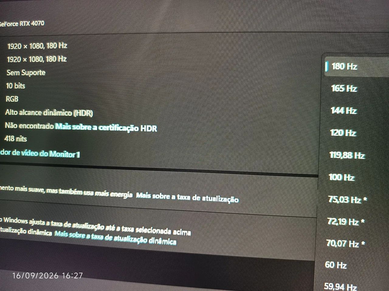 Monitor superframe vision 24 HDR 400 180hz fast ips Full hd - Foto 5