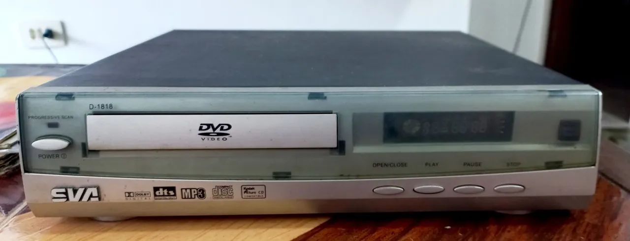 Aparelho DVD SVA (para conserto)