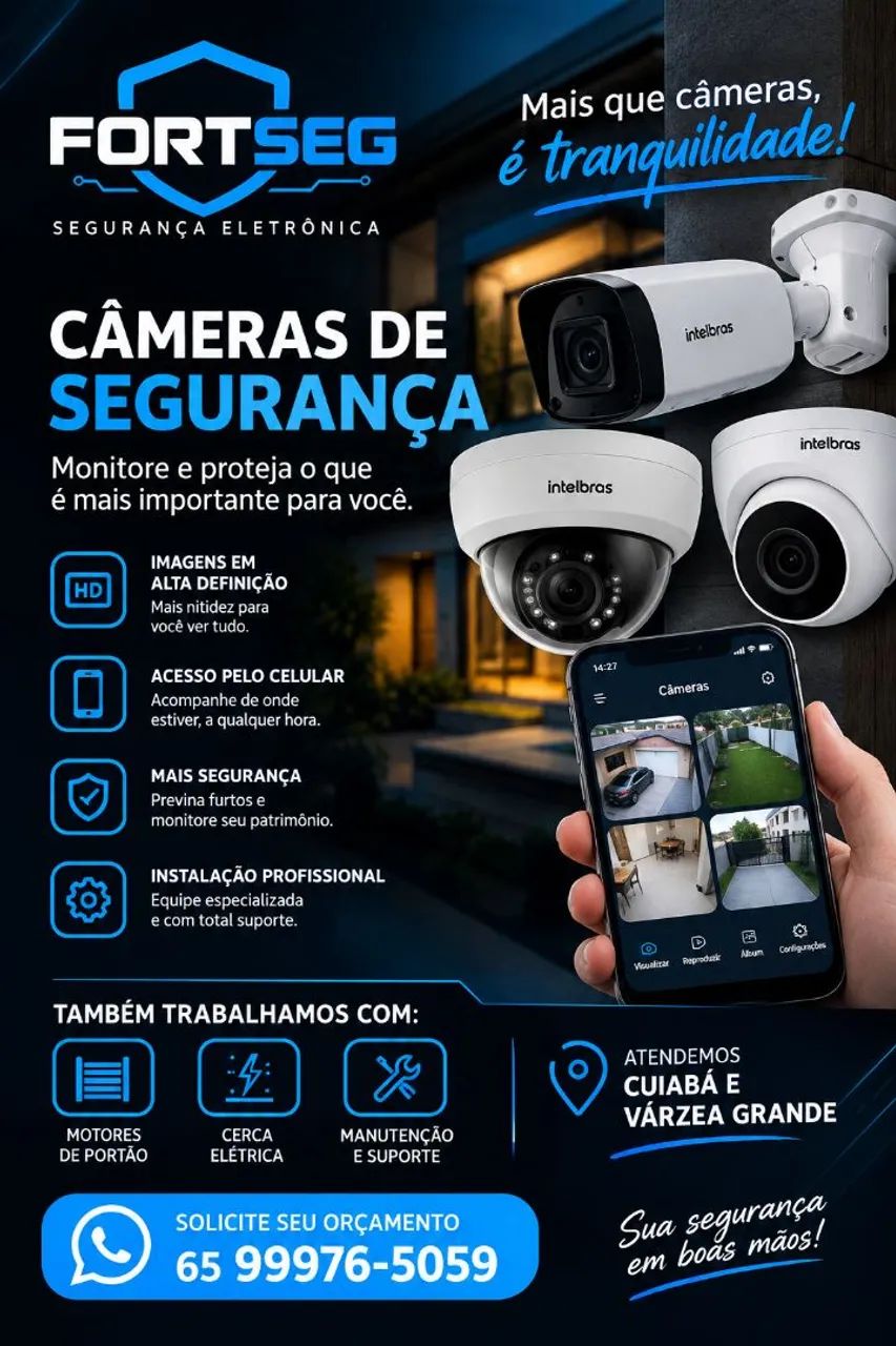 Câmeras de segurança 