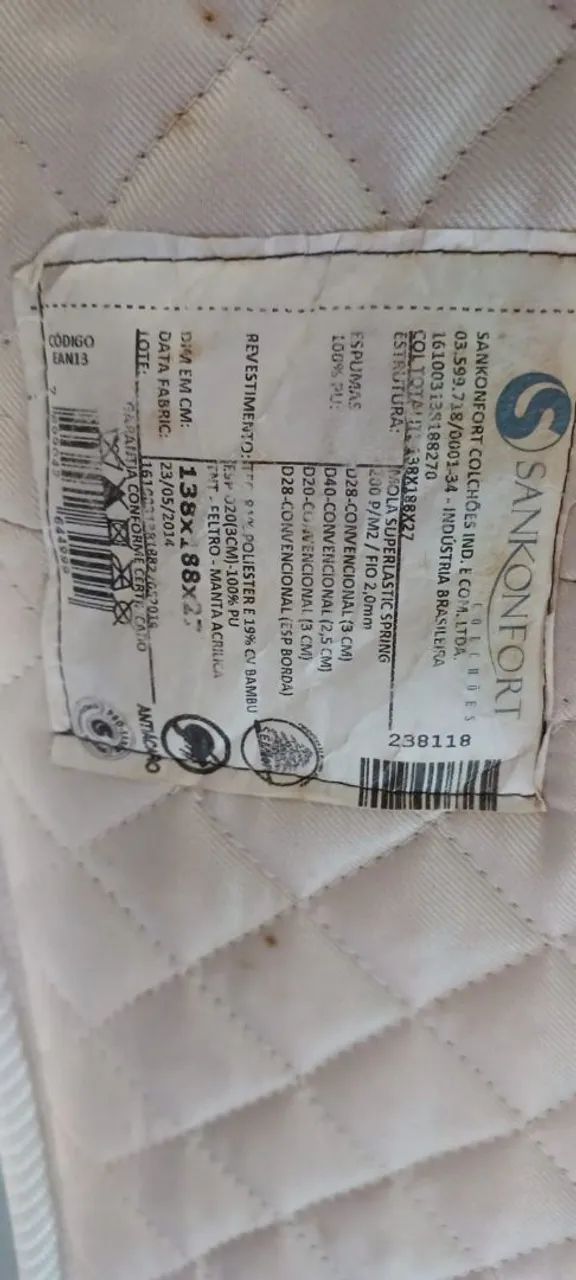 Colchão de casal - Foto 2