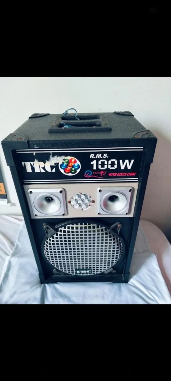 CAIXA DE SOM FUNCIONANDO 