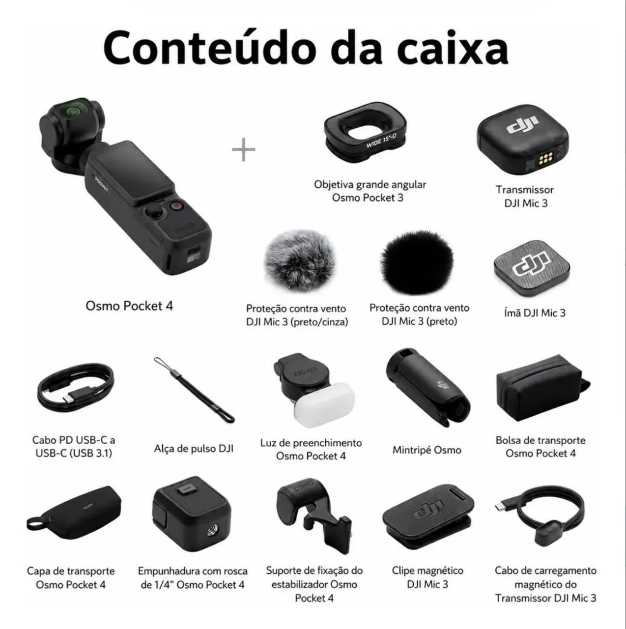 DJI Osmo Pocket 4 Creator Combo - Foto 2