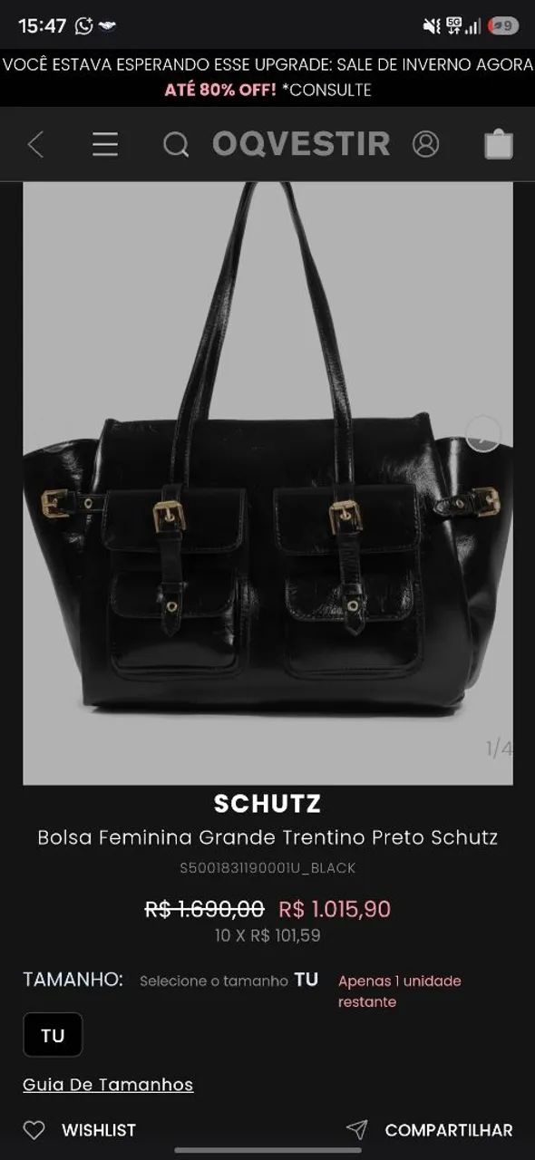 PROMOÇÃO BOLSA SCHULTZ NOVA  - Foto 2