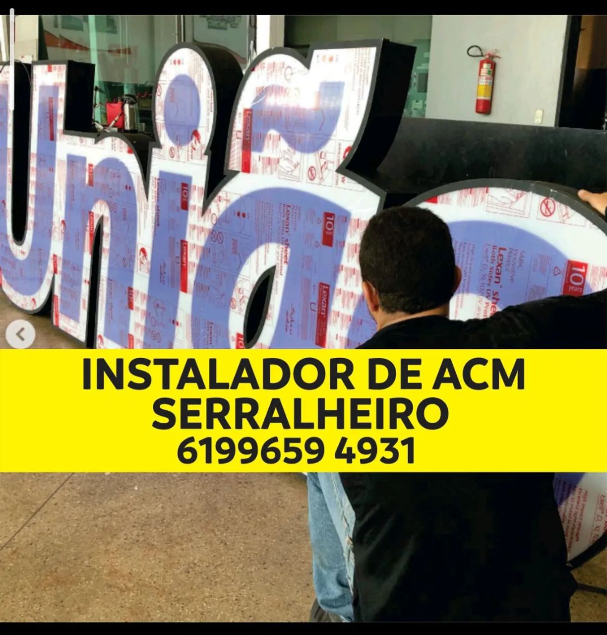 Instalação de ACM serralheiro  - Foto 4