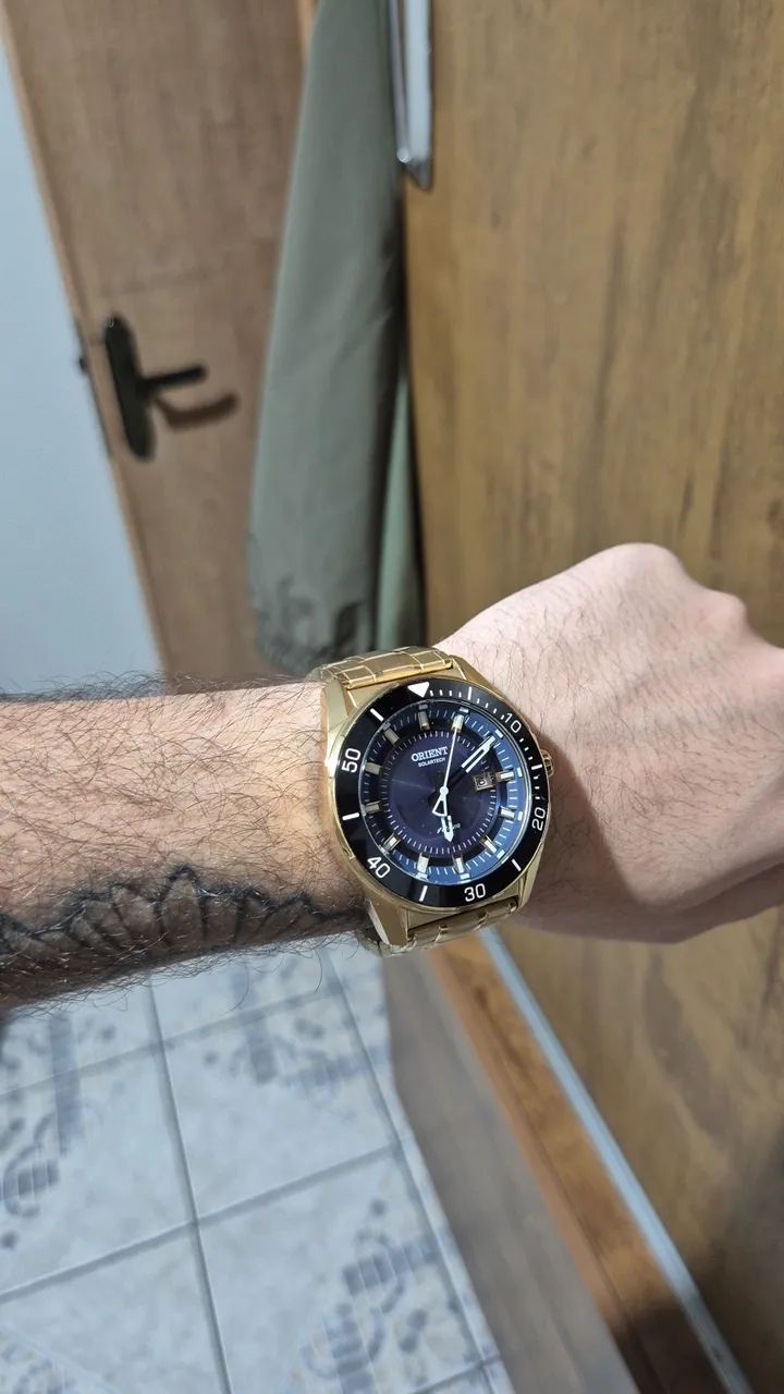 Relógio Orient Masculino Solartech - Foto 2