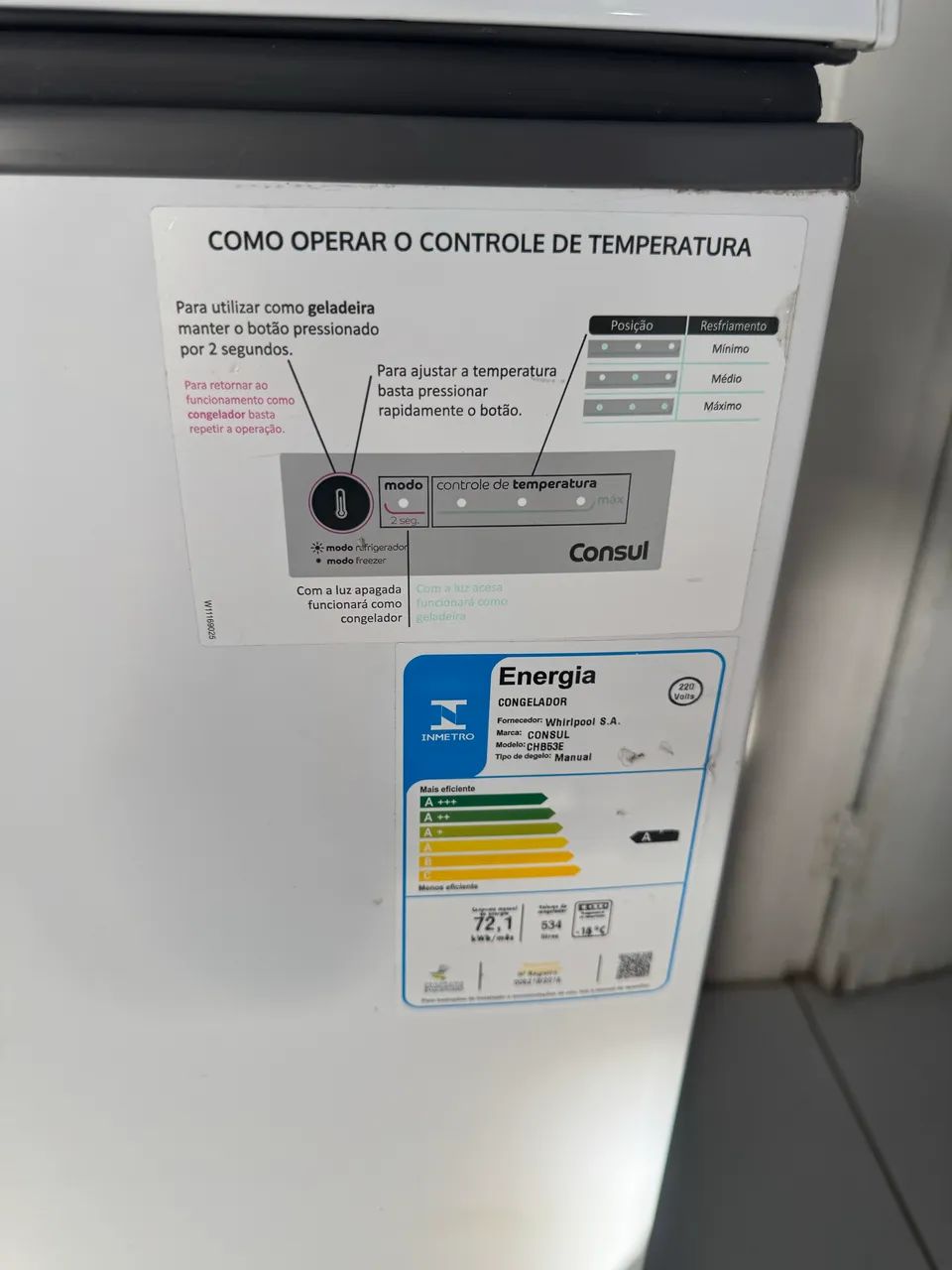 Freezer 534L - Foto 2