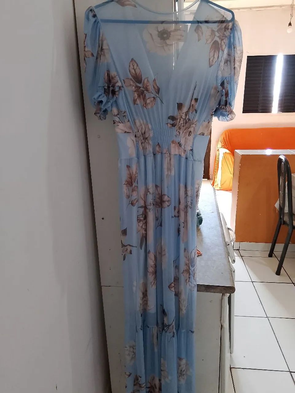 Vestido azul longo  - Foto 2