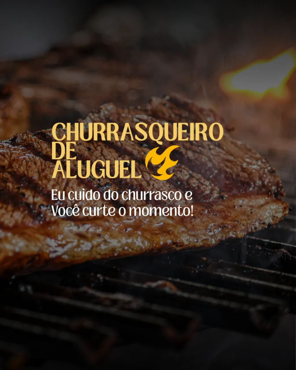 Churrasqueiro de aluguel