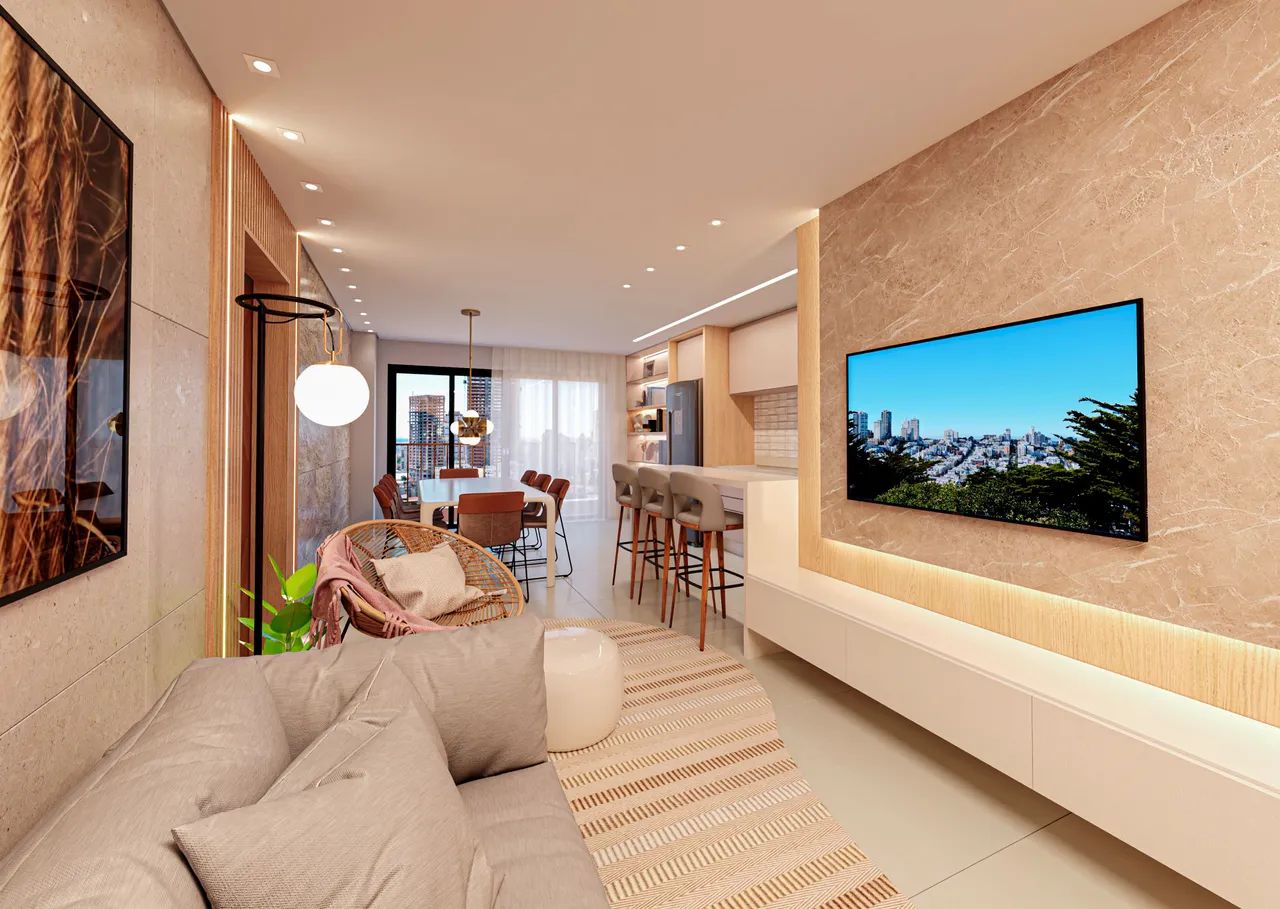Apartamento para venda possui 109 metros quadrados com 3 quartos em Setor Marista - Goiâni - Foto 4