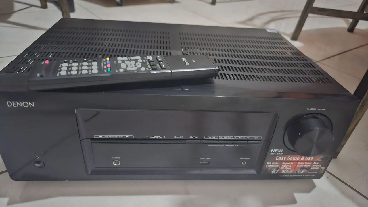 receiver denonAVR-E200 3D hdmi - Foto 3