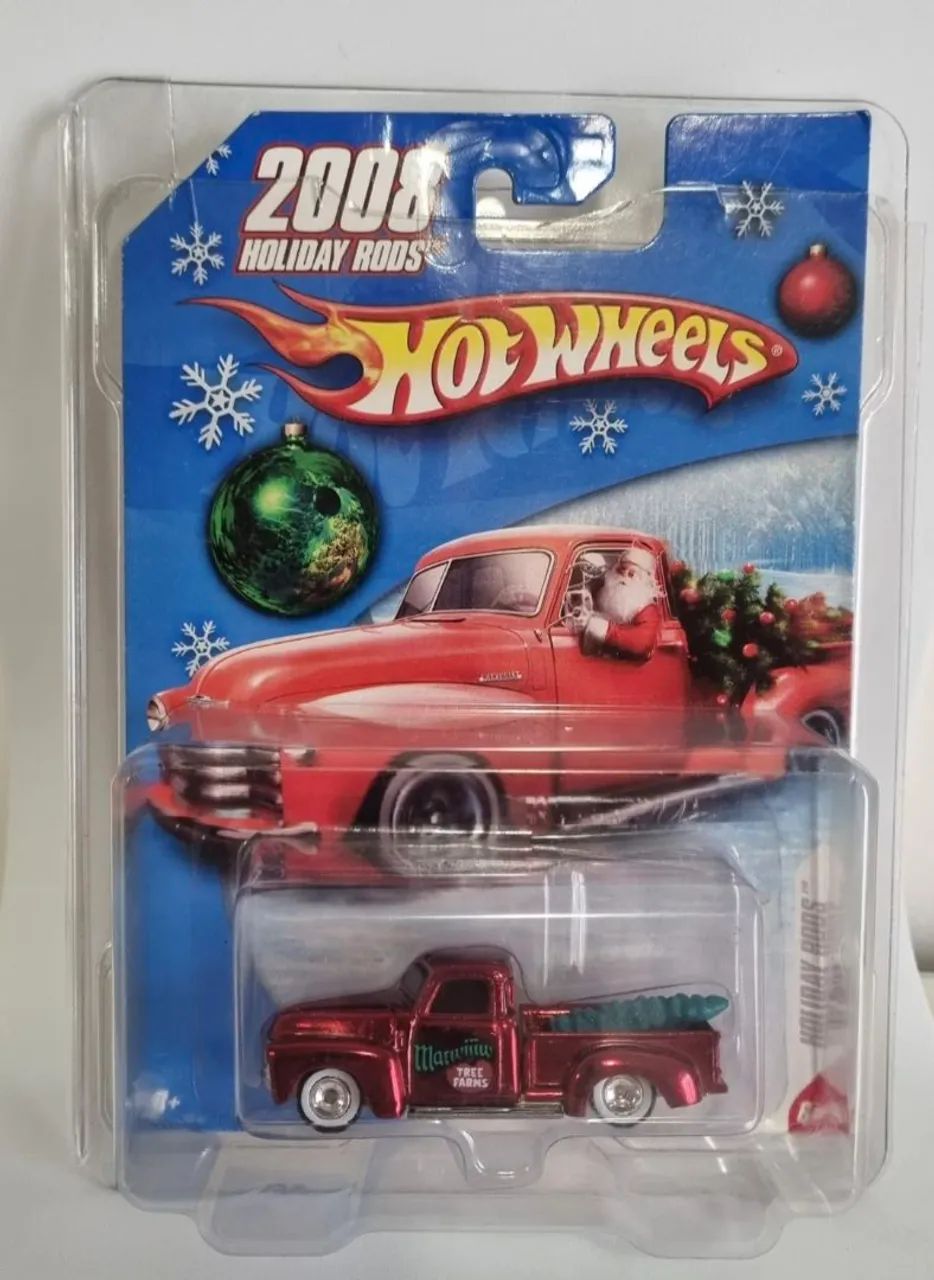 Hot Wheels 52 Chevy Holiday Rods 2008 - Antiguidades - Tingui