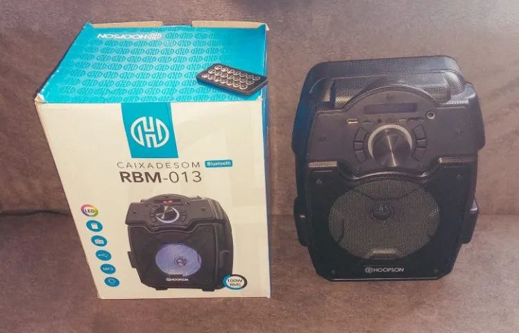 Caixa de Som Bluethooth Hoopson RBM - 013