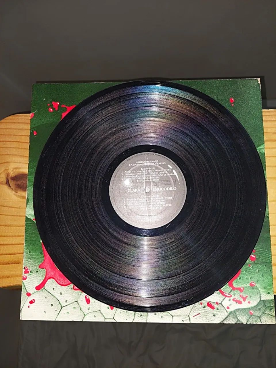 LP Disco de Vinil Arrigo Barnabé e a Banda Sabor De Veneno - Clara Crocodilo - Foto 4