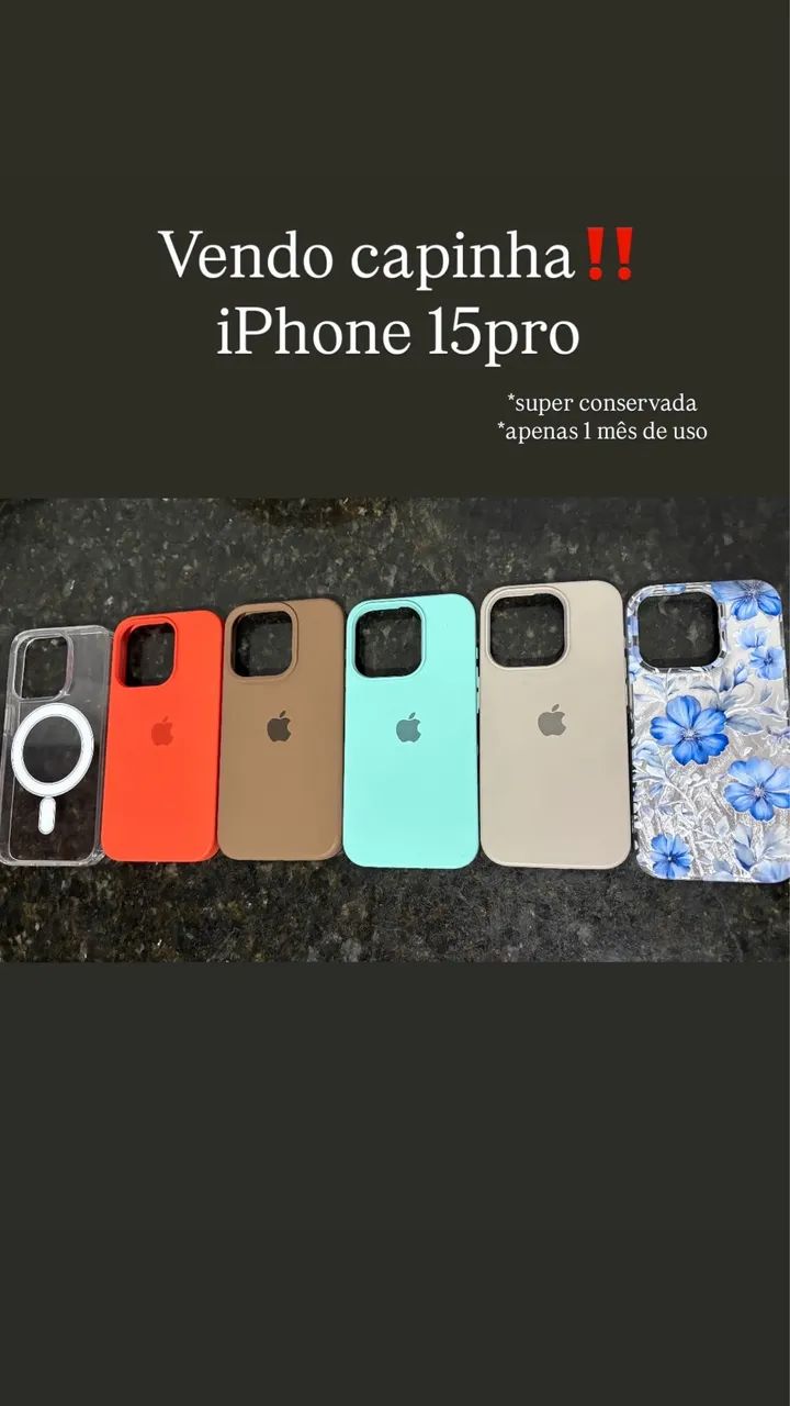 Capinha IPhone 15 Pro