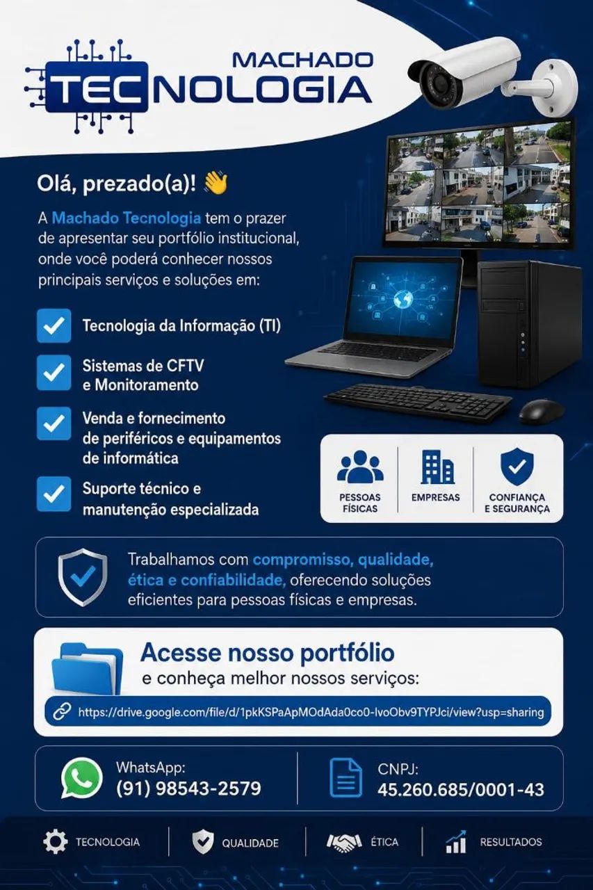 Machado Tecnologia ? Conectando você às melhores soluções. - Foto 2