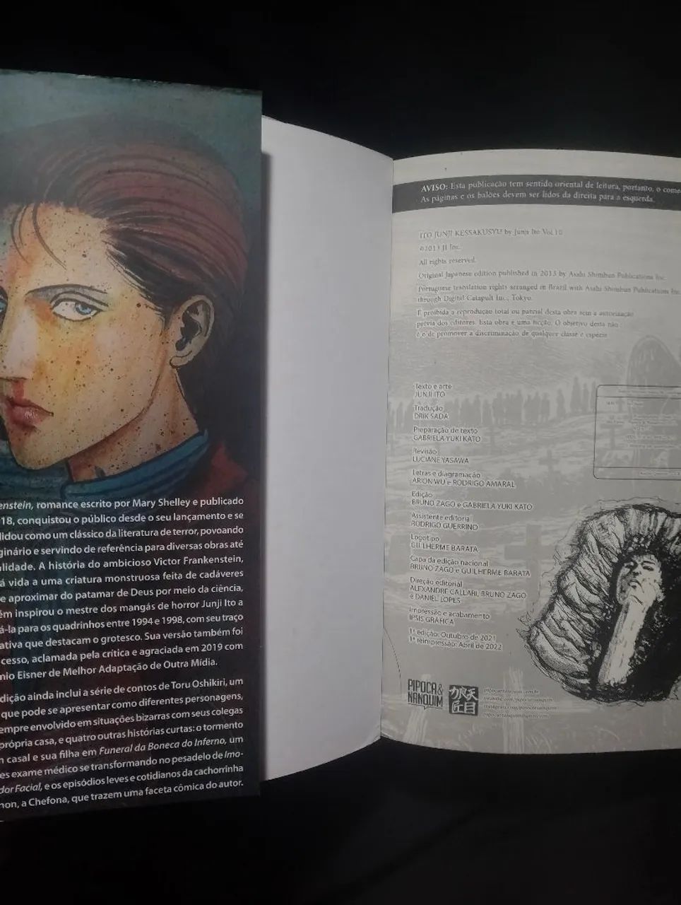 Mangá - Frankenstein [Com Marca Página Oficial]  - Foto 5