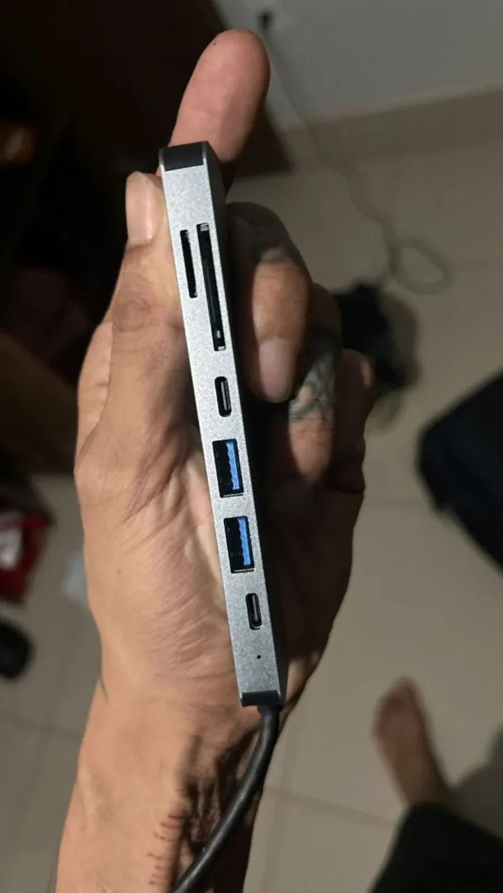 HUB usb 6 em 1 PEINING original  - Foto 2
