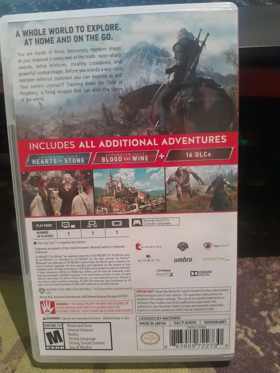 The Witcher 3 Switch - Foto 2