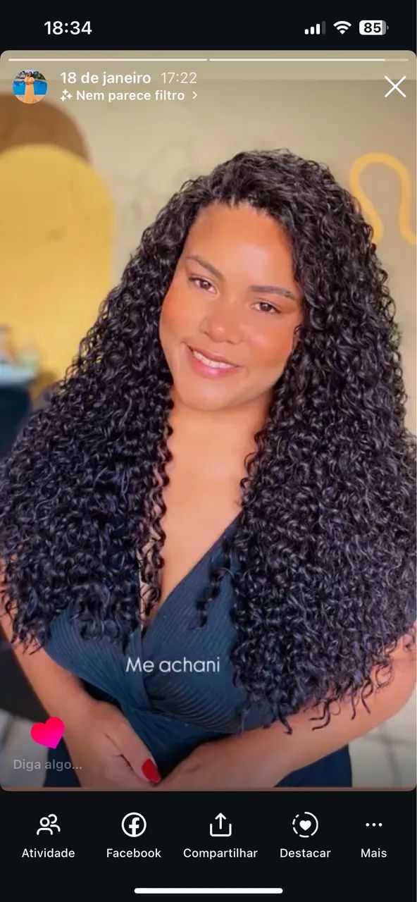 ? Mega Hair em Tela Bio Fibra - Ótima Qualidade - Foto 4