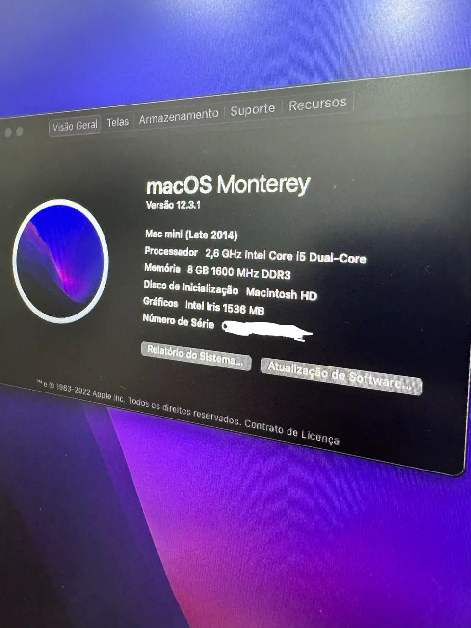 Mac Mini 8Gb RAM + Placa de vídeo integrada - Foto 4
