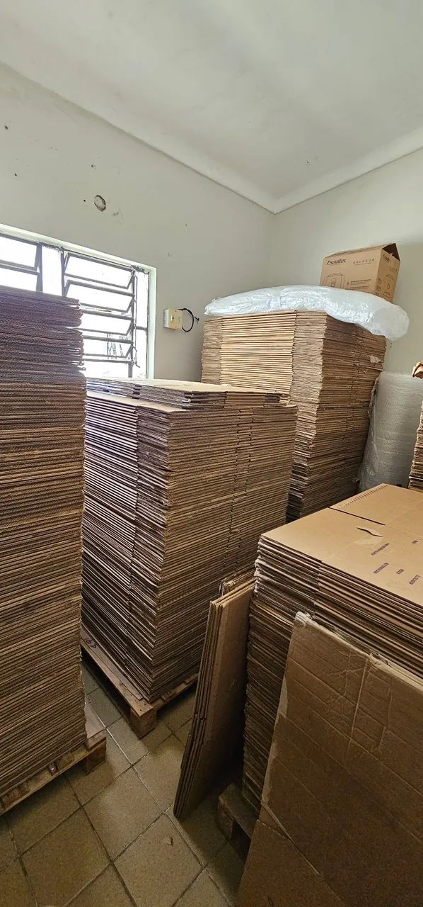Caixas de Papelão caixas para Mudanças residênciais e comerciais caixas padrão onda dupla - Foto 2