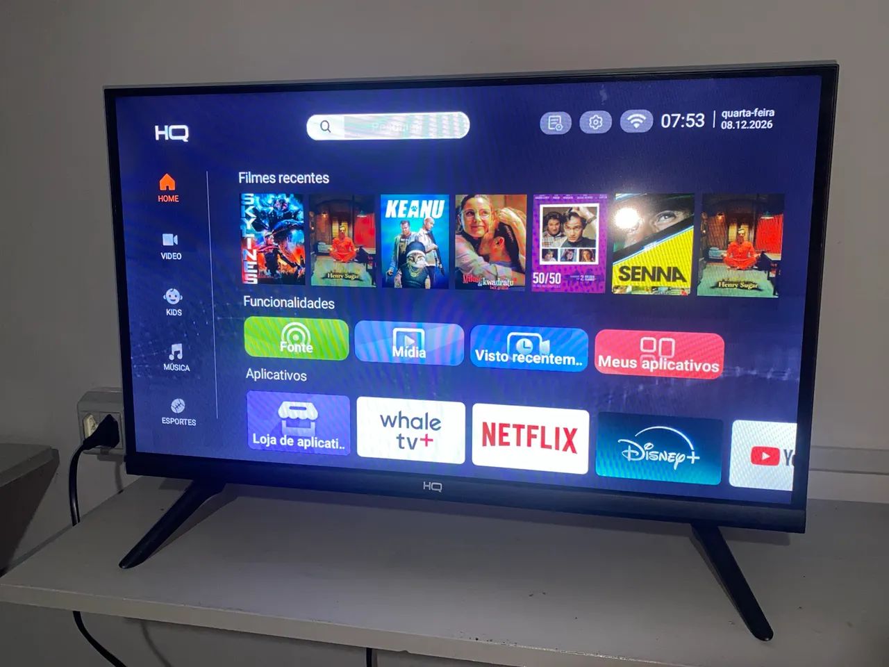 Televisão HQ Smart 32  - Foto 3